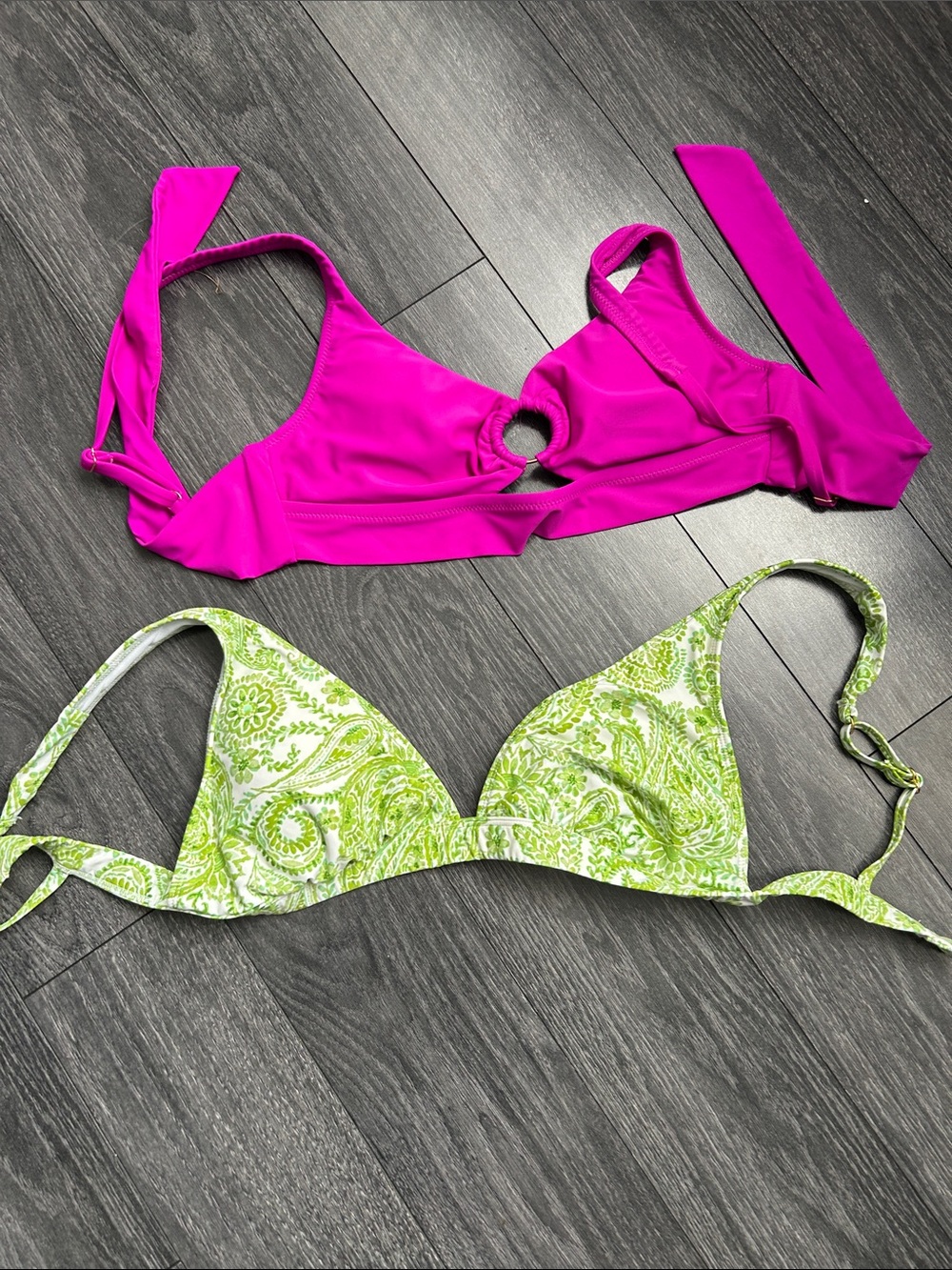 2 bikini tops!!